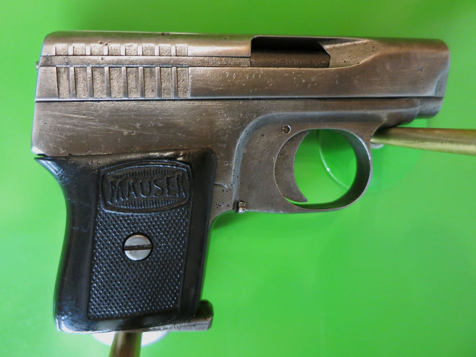 Mauser WTP 1 (Variante 3), Kaliber 6,35 mm, MAUSER-WERKE A.-G. OBERNDORF A .N. WTP – 6,35 – DRPuAP     #79-