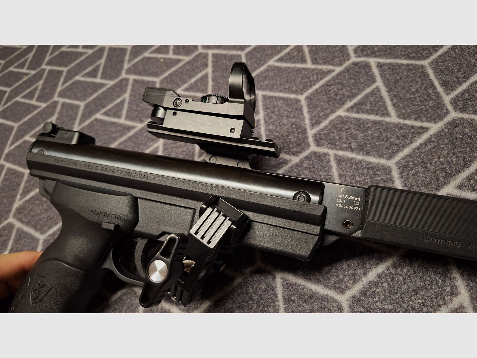 Browning Buck Mark Magnum - 5.5 mm Diabolo