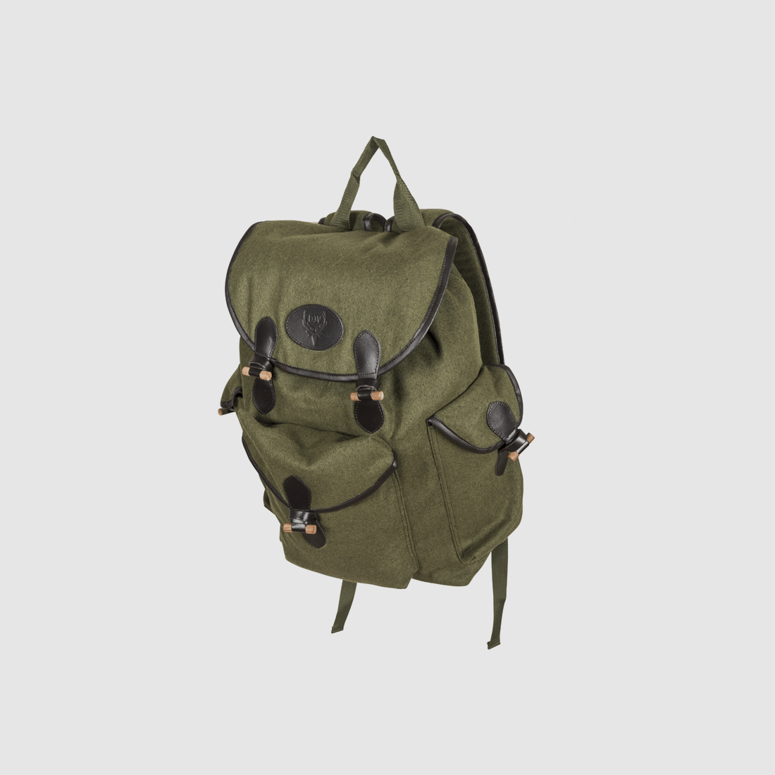 DJV-Lodenrucksack mit Sitzkissen