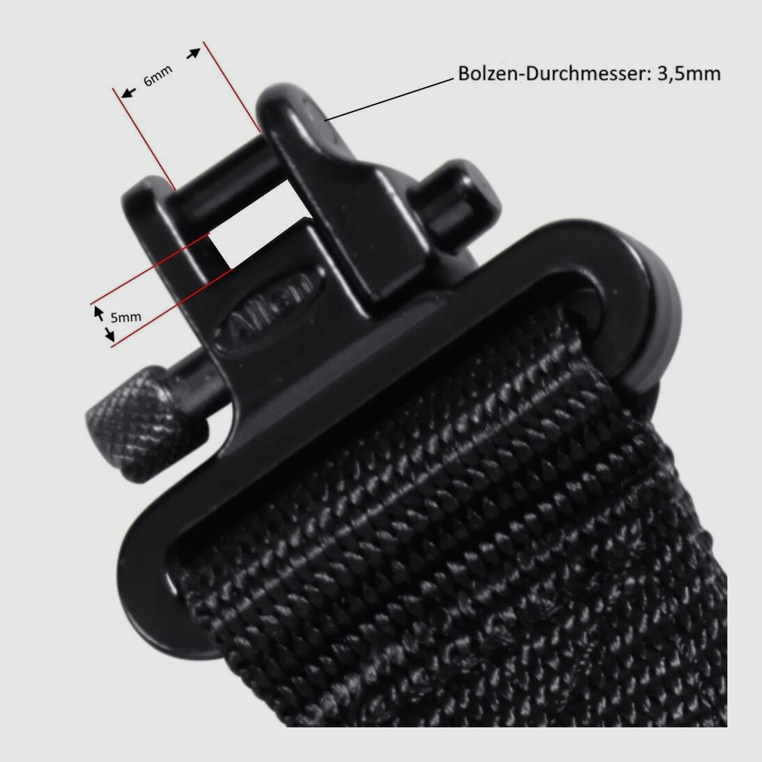 Allen Gewehrriemen Cascade Neopren