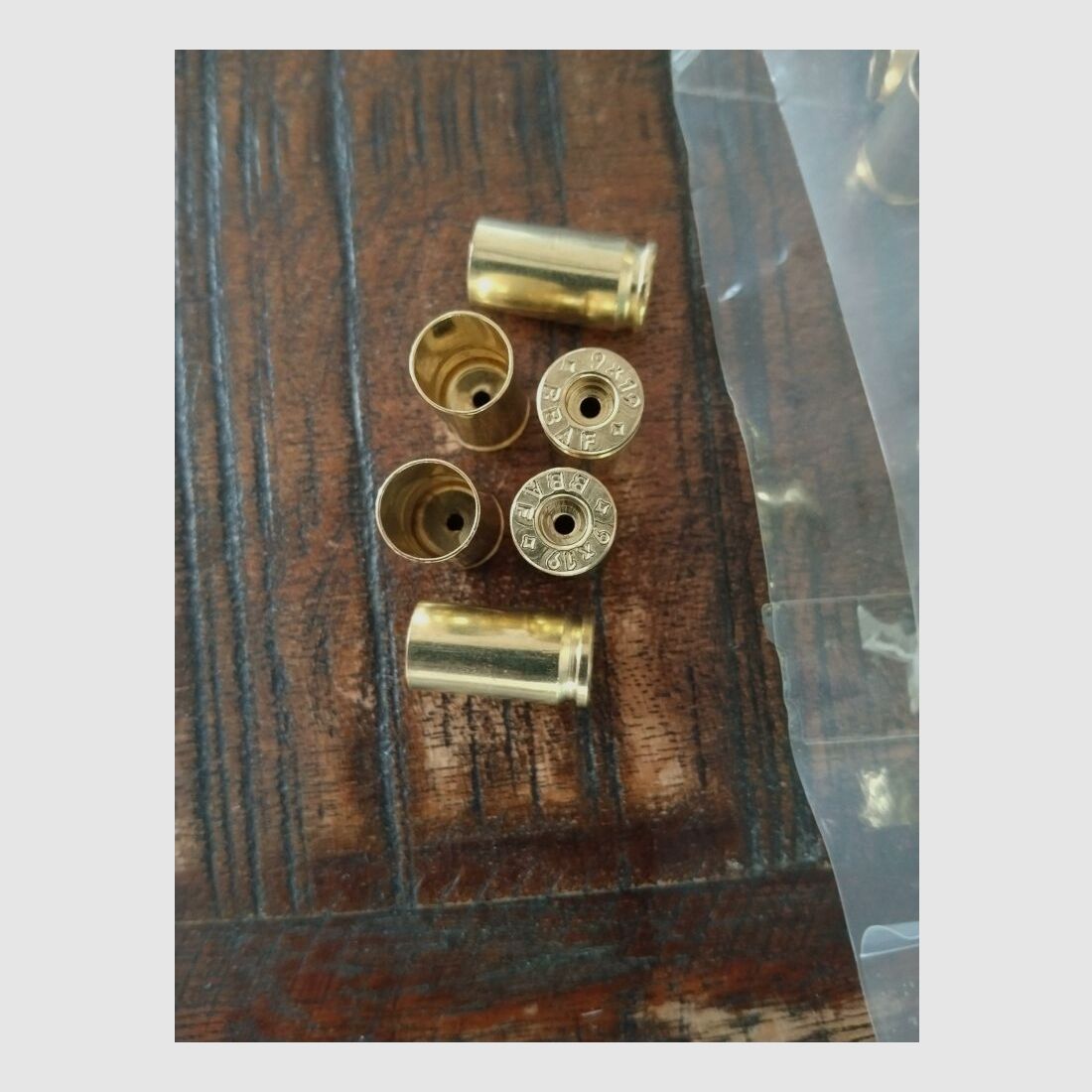 Logowin 9mm Hülsen Neu