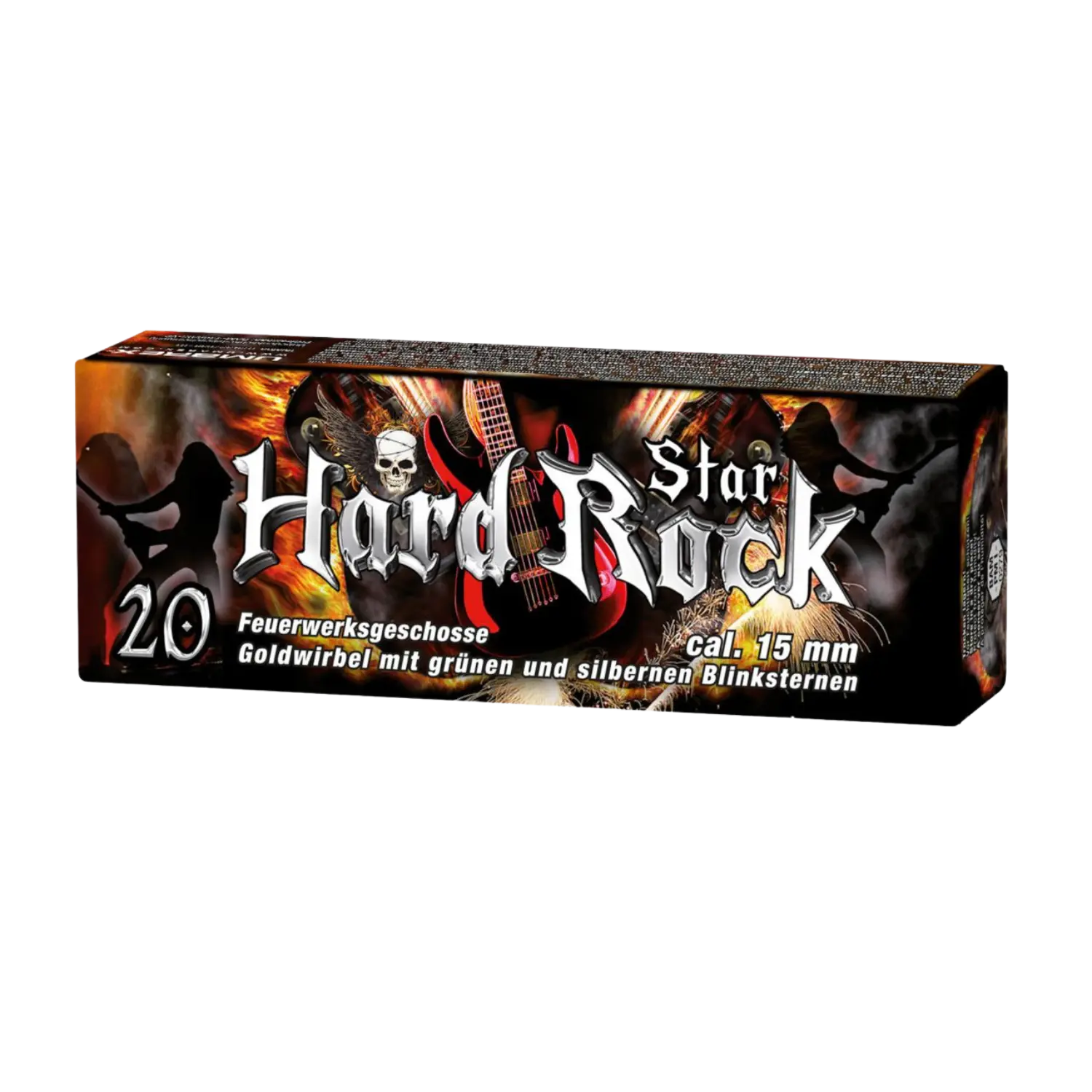 Hard Rock Pyro Star 20 Schuss