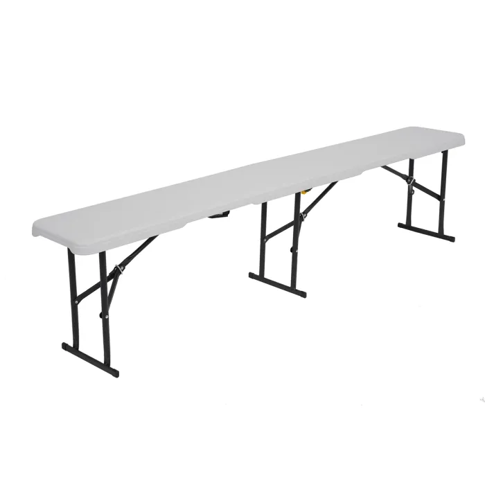 NC3404 Folding Garden Bench 183cm in White