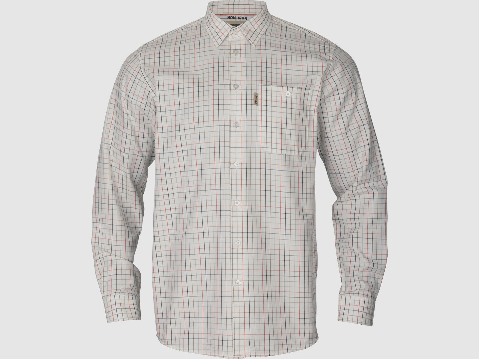 Härkila Hemd Retrieve in Bloodstone/White