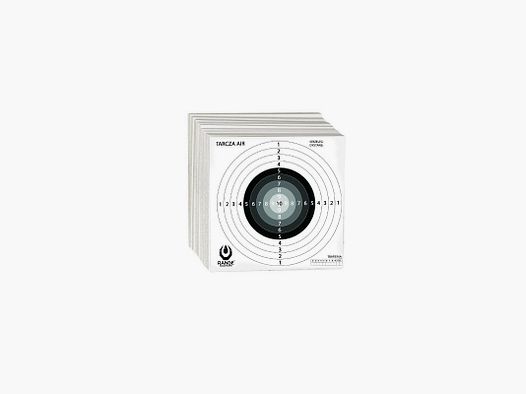 Set di 100 bersagli 14cm x 14cm Range Solutions