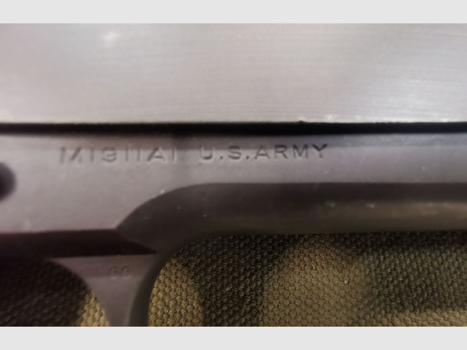 1911 A1 Remington Property of US Army .45Auto