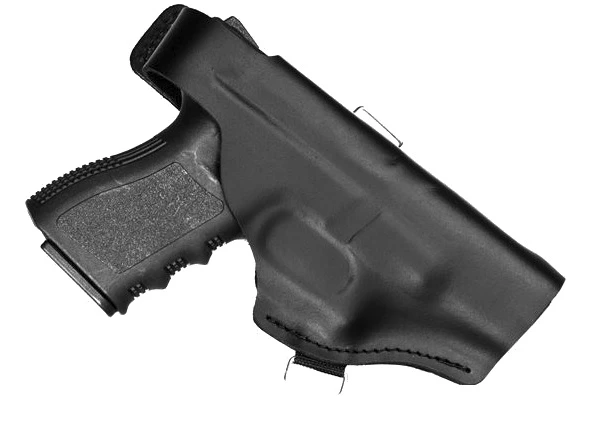 Funda universal de cuero para muchos tipos de pistolas