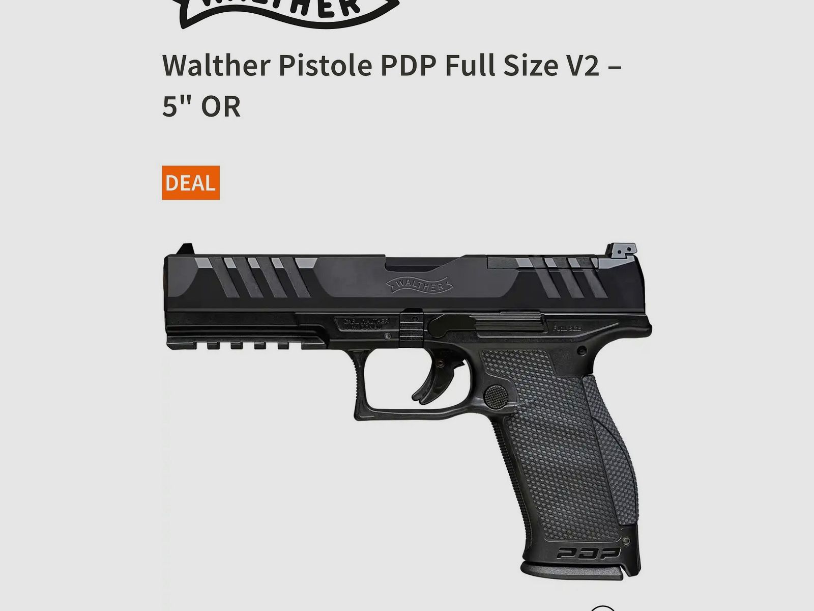 Walther PDP 5 Zoll
