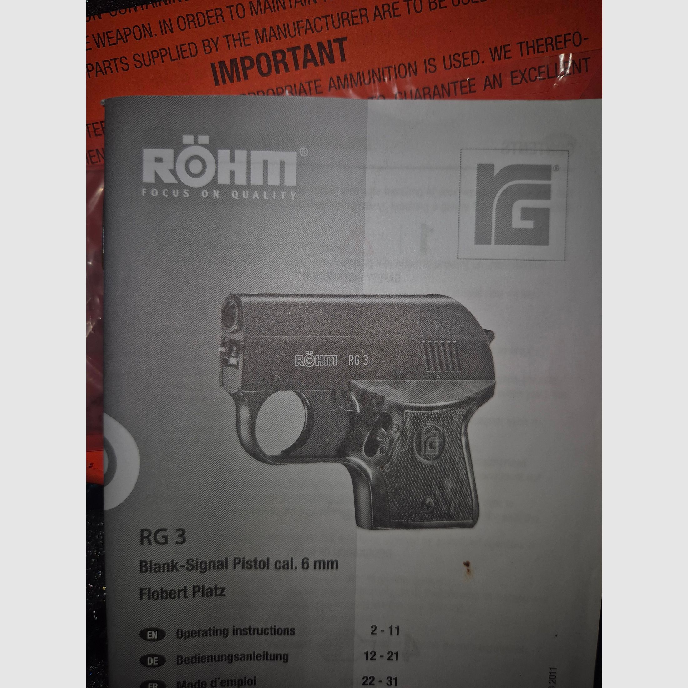 RÖhm RG3