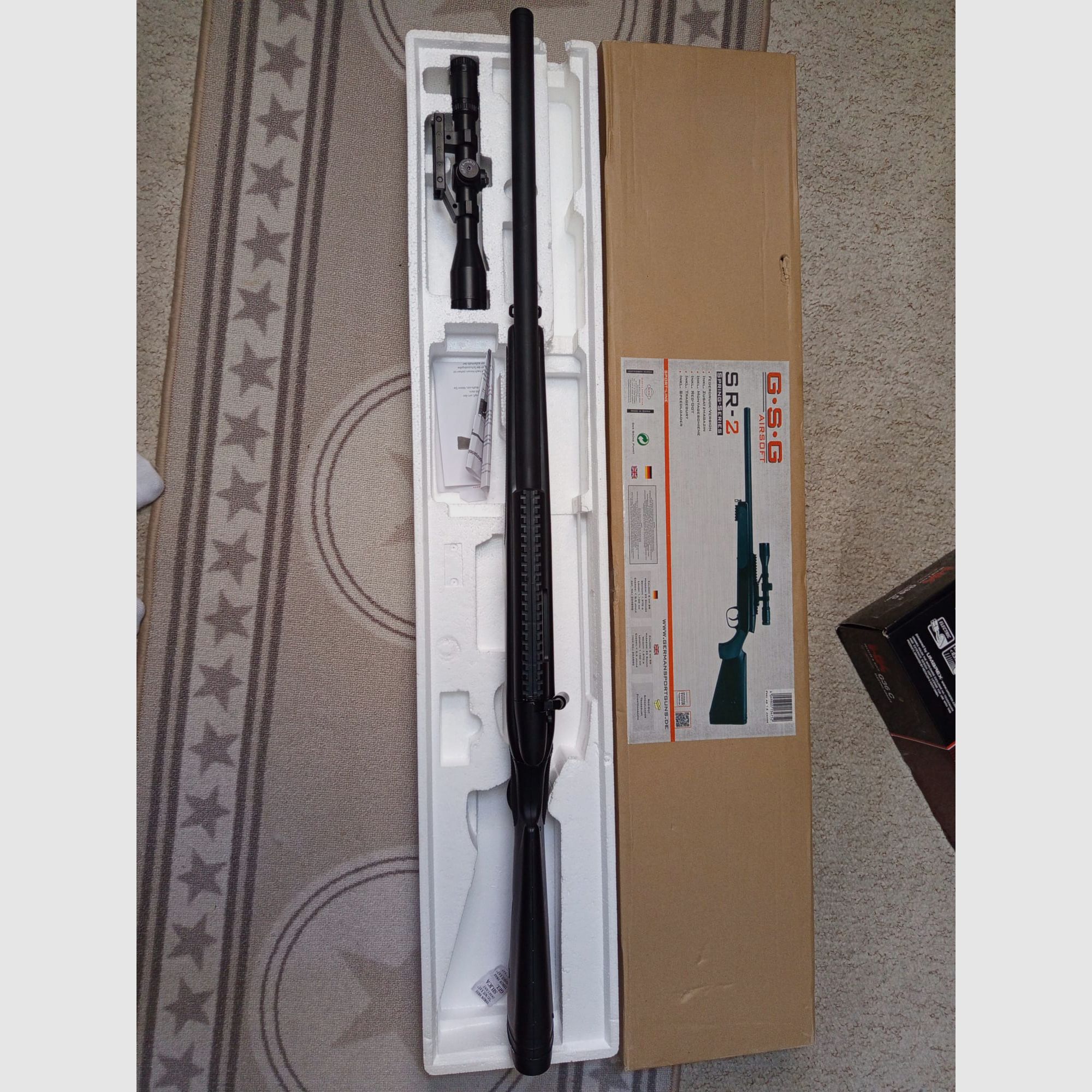 GSG R-maxx Sr-2 Sniper Federdruck 0 5j Notverkauf