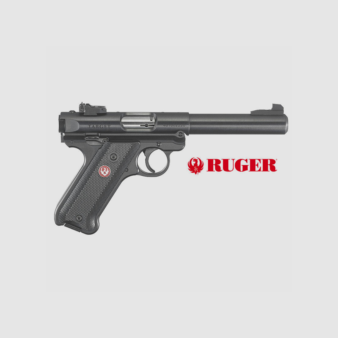 Ruger	 Mark IV Target 5,5" brüniert -.22 lfb