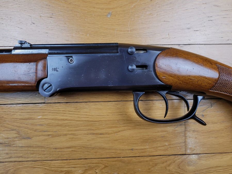 Bellissimo e raro fucile combinato SIDNA – calibro 410 e 22LR – pieghevole – St Étienne, immagine 5 di 11