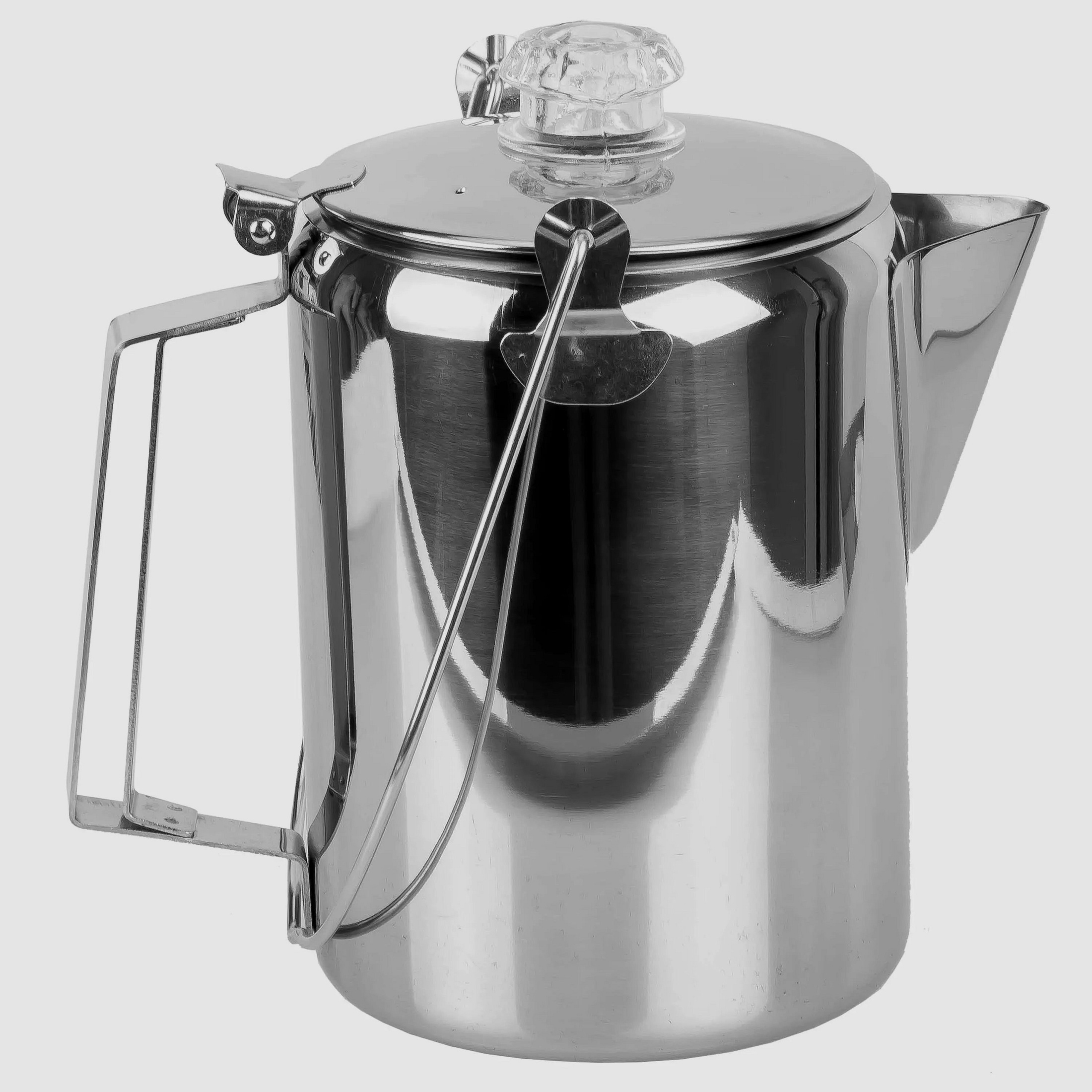 Fox Outdoor Fox Outdoor Kaffekanne mit Perkolator Edelstahl