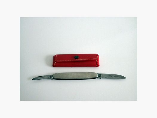 Taschenmesser inkl. Etui, 40er Jahre, Rarität!