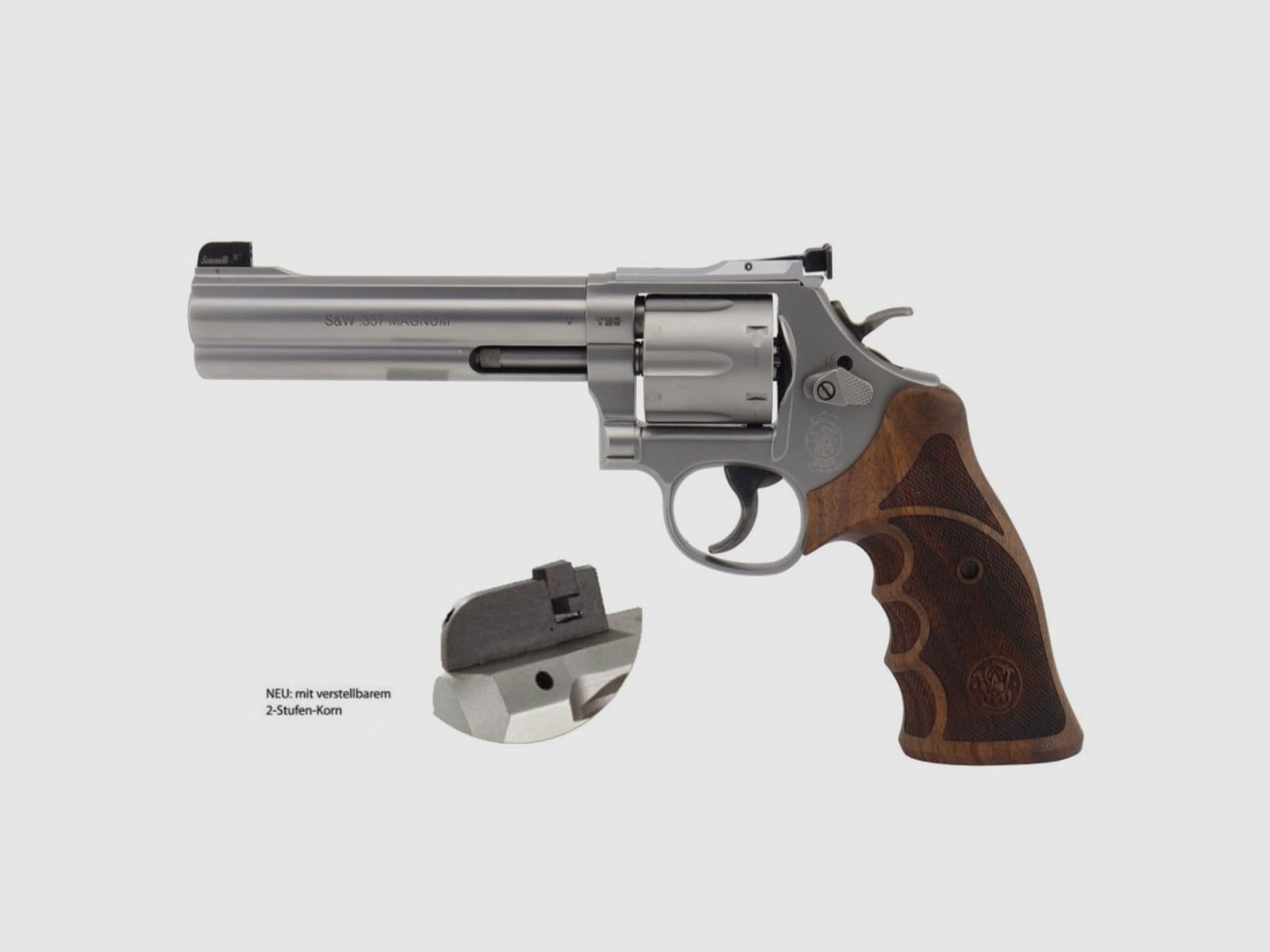 S&W 686 Target Champion Match Master Revolver matte .357 Mag