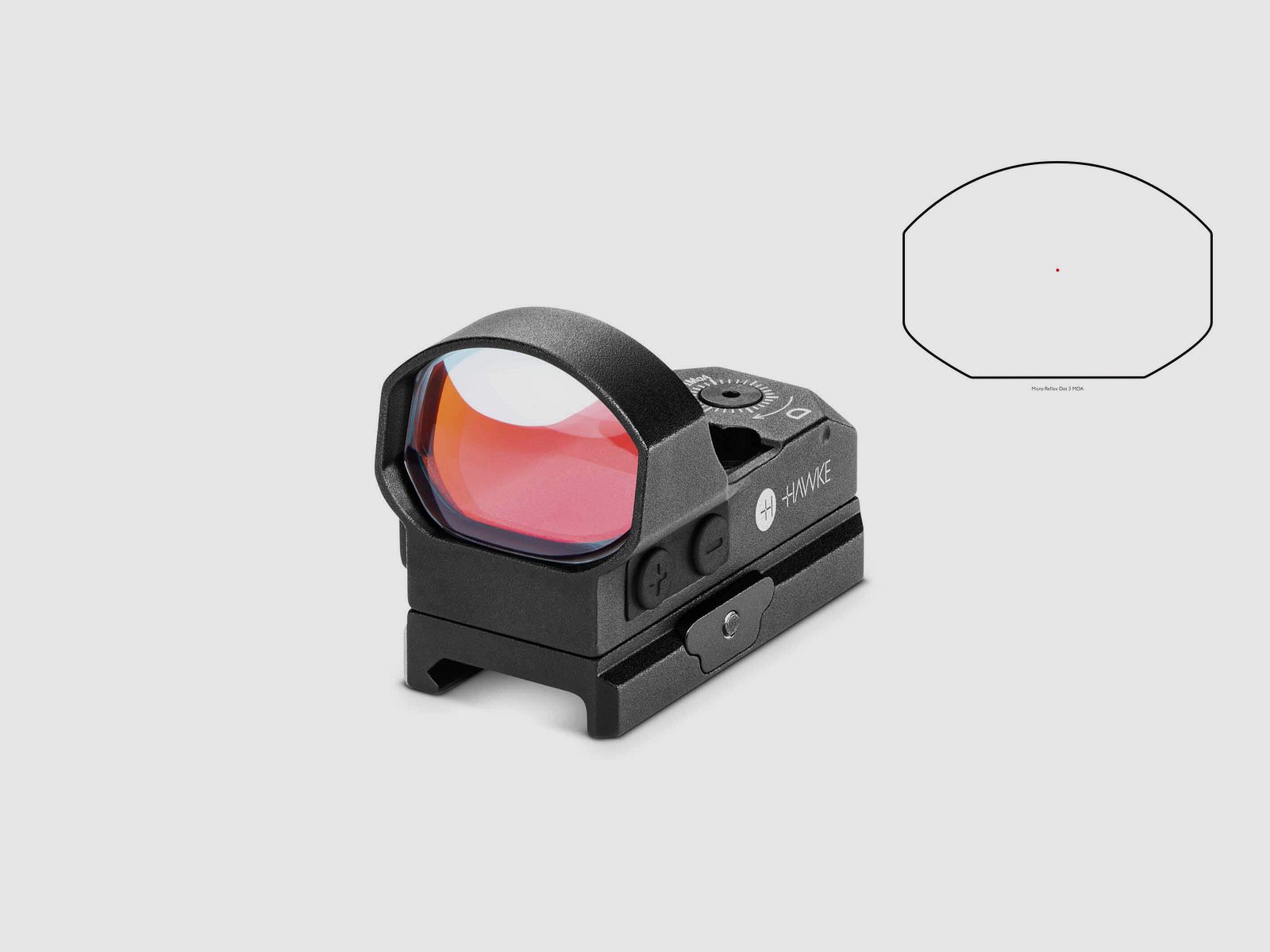 Hawke Micro Red Dot Wide View 3 MOA