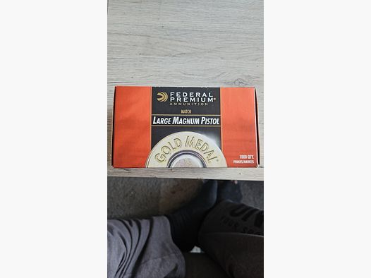 Large Magnum Pistol Federal Match Zündhütchen 