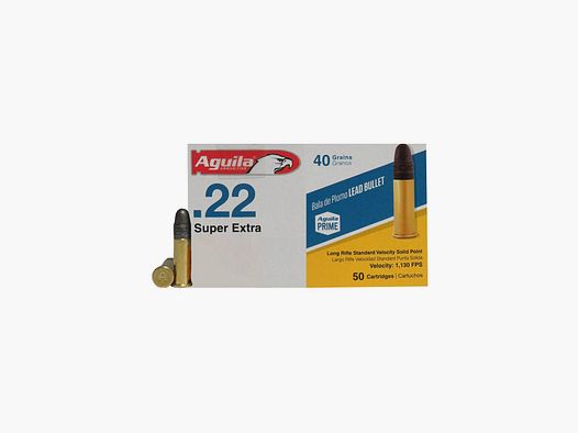 Cartucce Aguila cal. 22 LR SP 40 gr
