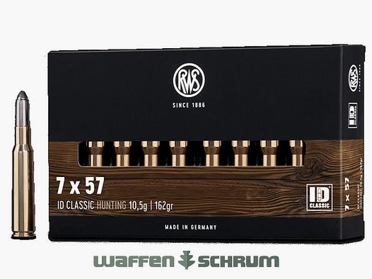 RWS ID Classic 10.5g - 162gr 7x57