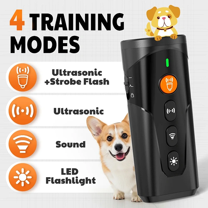 Dissuasore ultrasonico per cani 4-in-1 – KOLTER Dogchaser K-65 Anti Dog con torcia, immagine 13 di 24