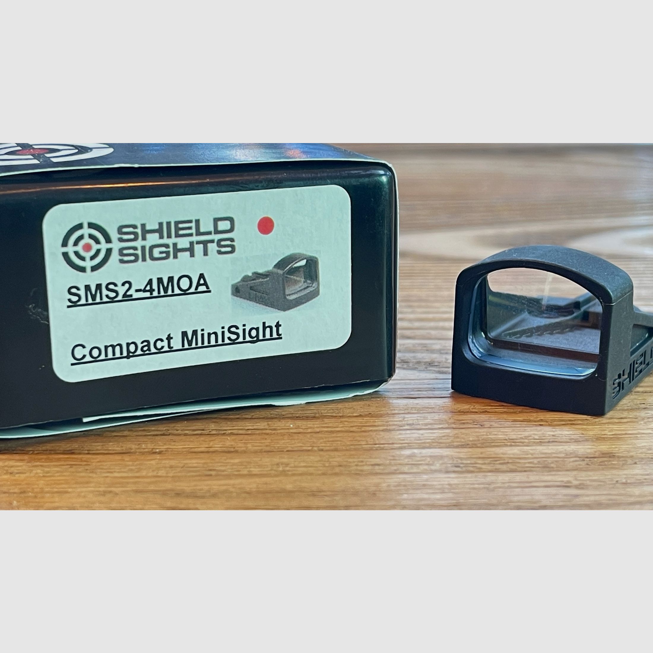 Shield Sights SMS Reflex Compact Mini Sight 2.0 -  4MOA Point Rouge "Prix Spécial"