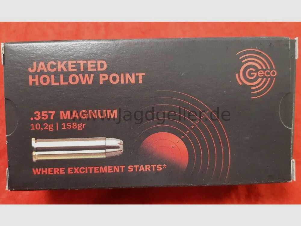 1.000 Schuss 357 Magnum HP 10,2g Staffelpreise