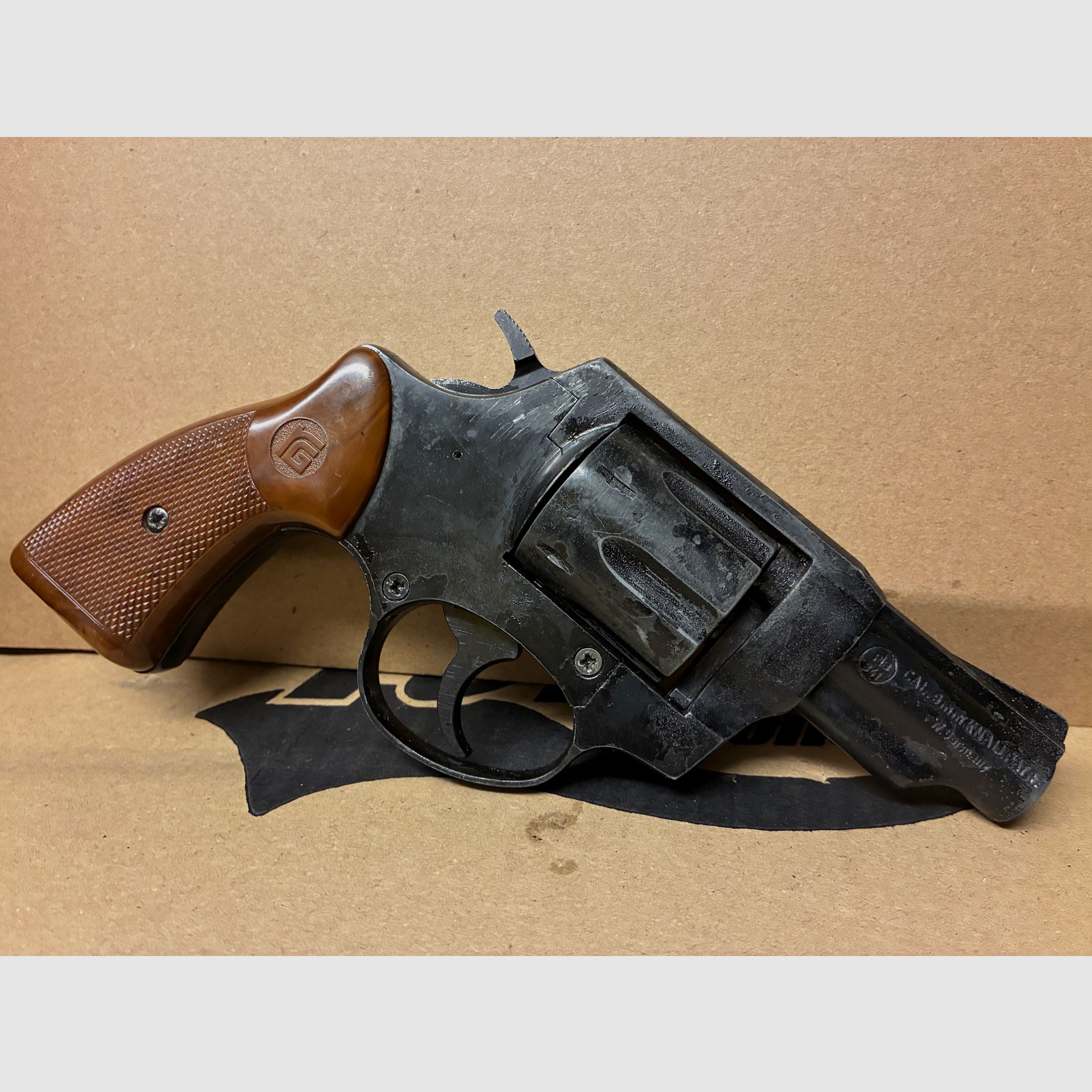 Röhm RG 79 9mm blank cartridge blank firing gas revolver gas pistol W. Germany PTB 341