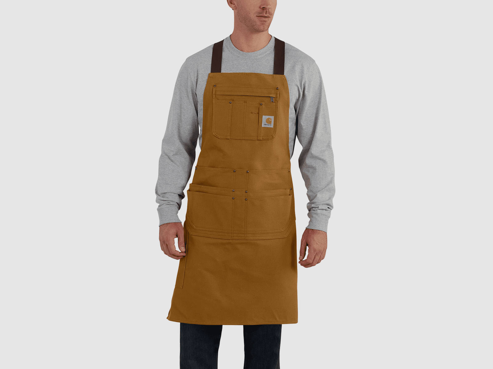 Carhartt Firm Duck Apron Men Carhartt® Brown