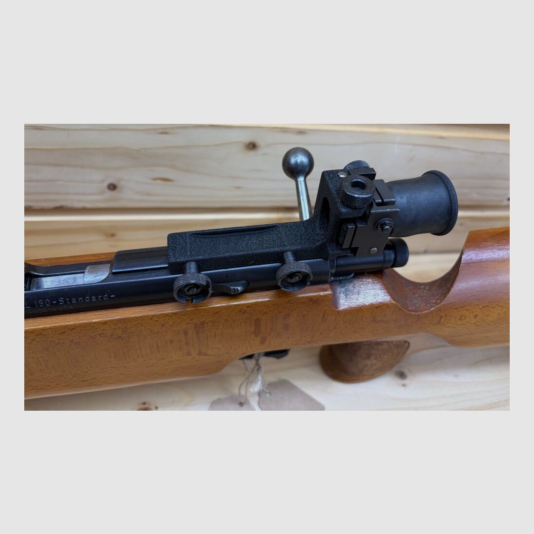 Einzelladerbüchse Suhl Mod. 150 Standard Kal.: .22lr mit Diopter / Matchgew .22lr