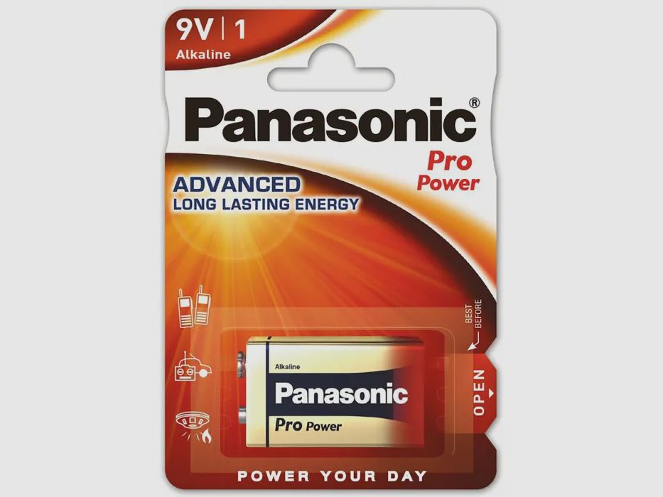PANASONIC 9 Volt Block Batterie