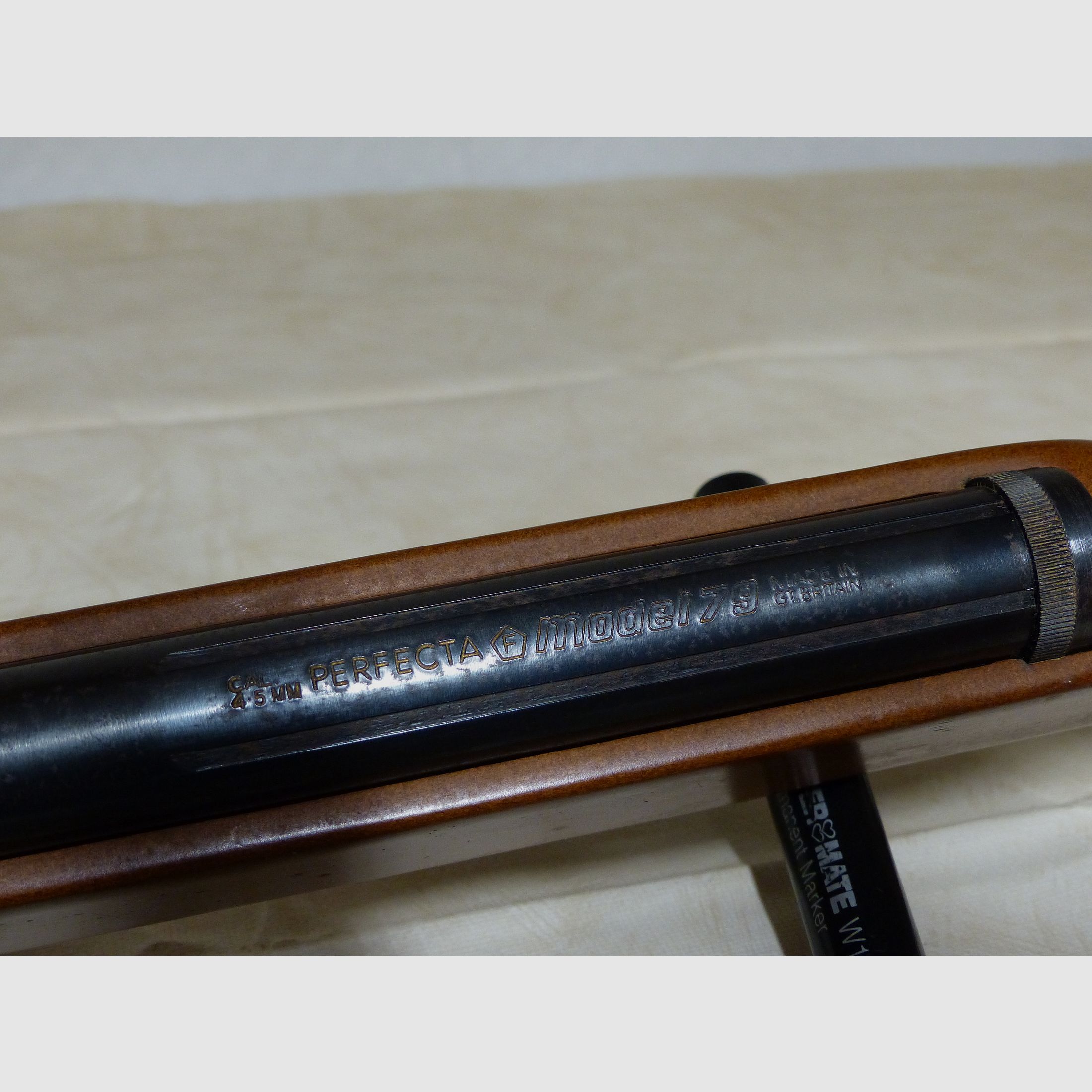 Carabina de aire comprimido Knicklauf Perfecta Mod. 79 Cal. 4,5 mm Gran Bretaña Vintage