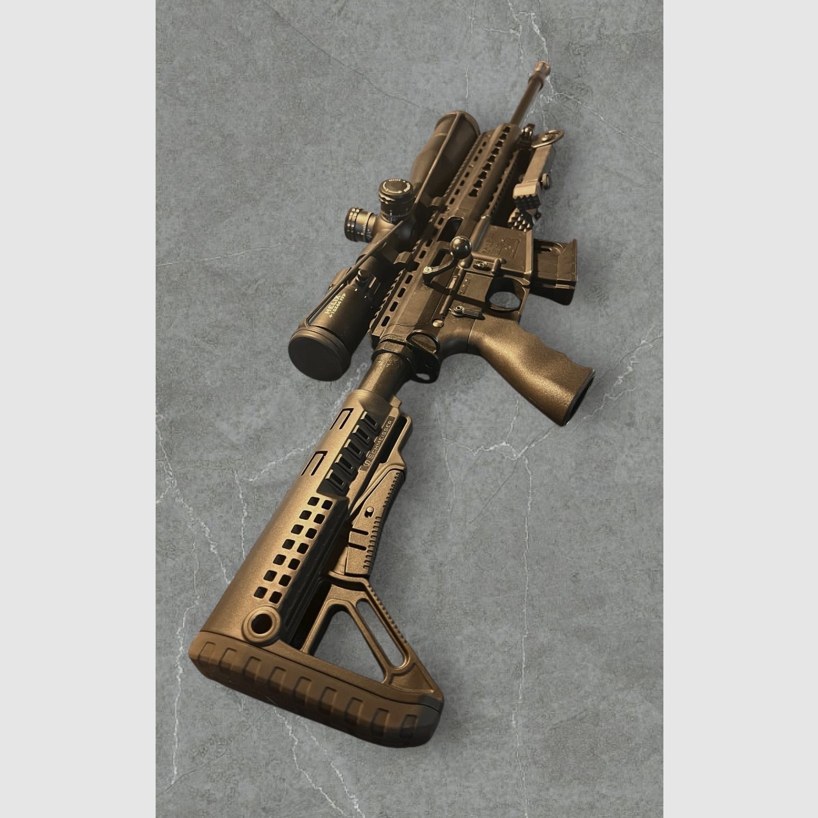 Schmeisser BA 15, carabine à répétition, calibre .22lr, y compris bipied, AVEC ou SANS optique