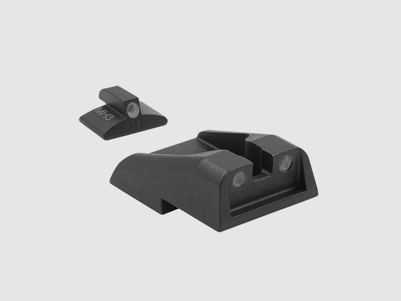 Tru Dot FIXED PISTOL SET IWI BABY EAGLE (POST 2007) G/G