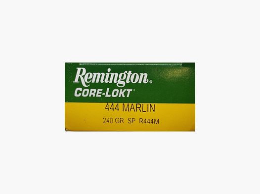 Remington 444 Marlin, Core-Lokt Sp, 240gr. patronen