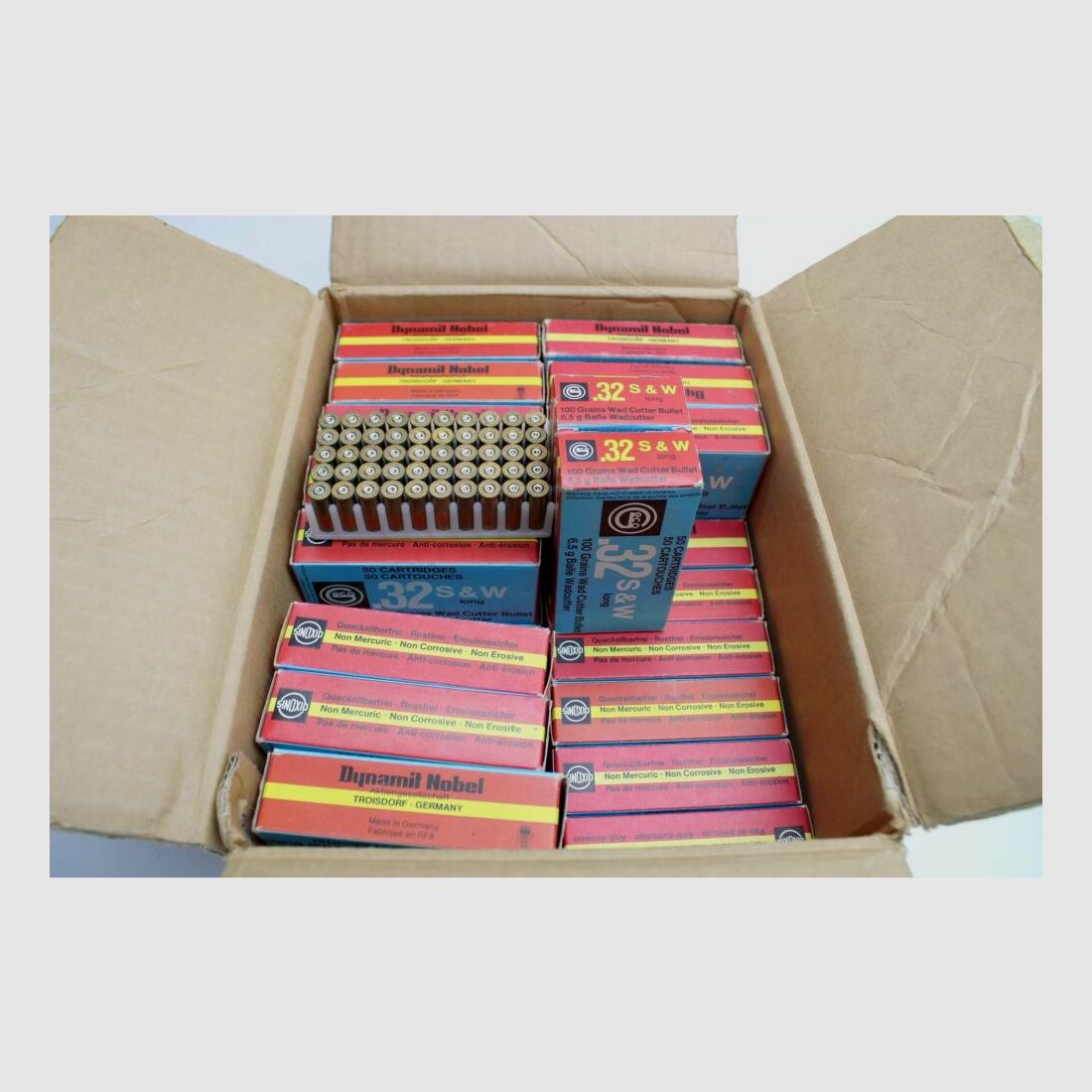 2500 bossoli Geco .32 S&W lungo