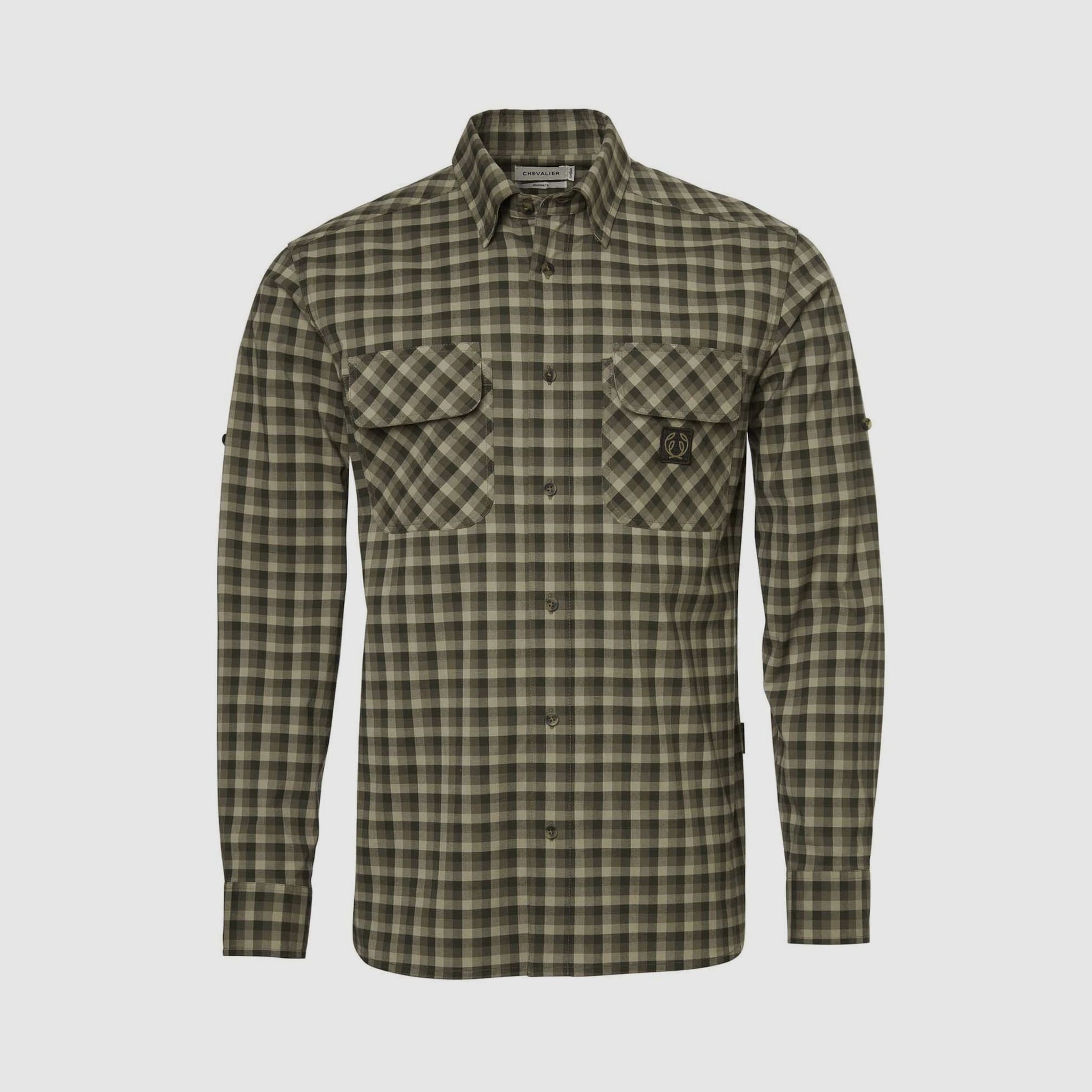 Chevalier Creek Shooting Fit Coolmax Shirt Herren MinkBrown