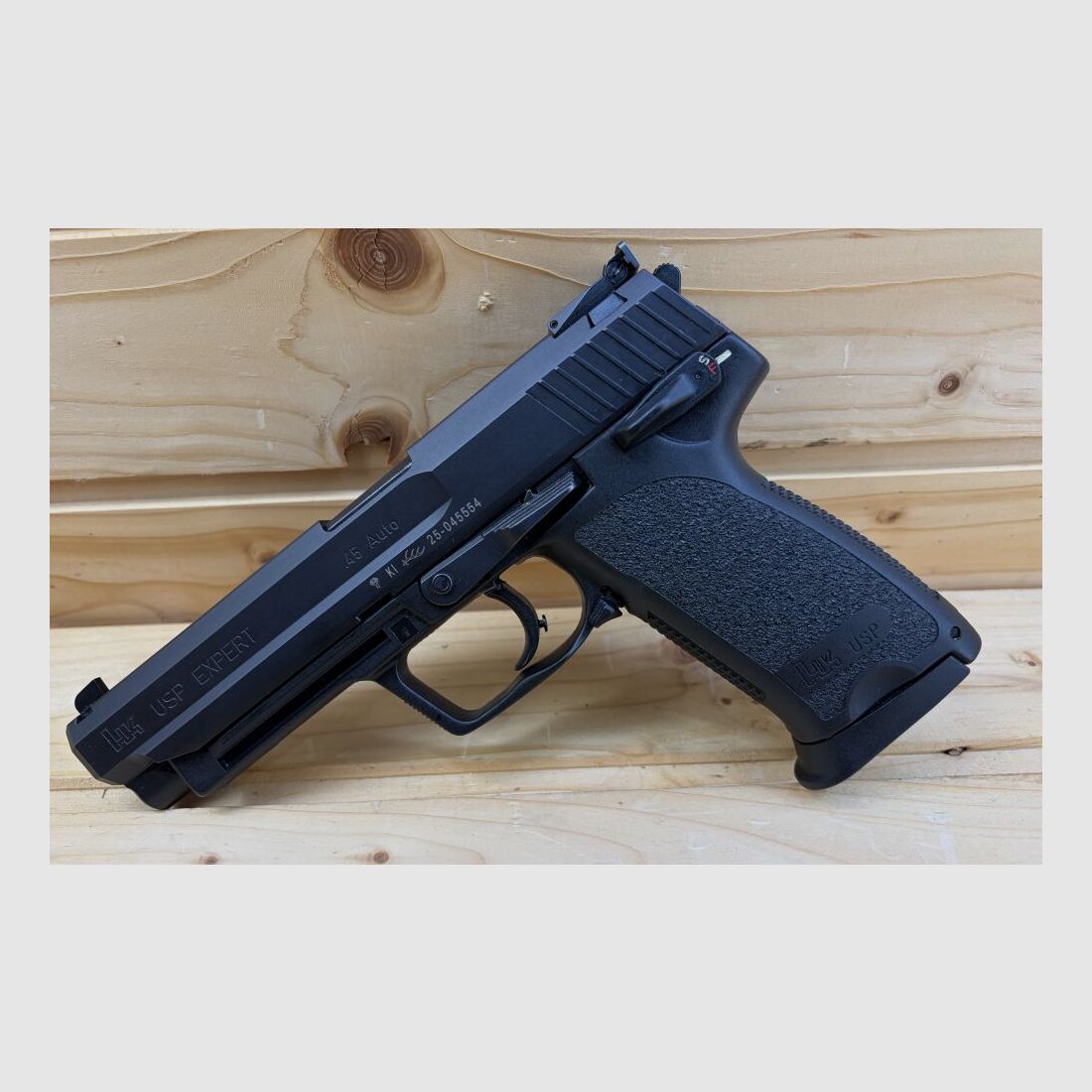 halbautomatische SA/DA Pistole H&K USP EXPERT .45 AUTO mit 1x Magazin .45Auto