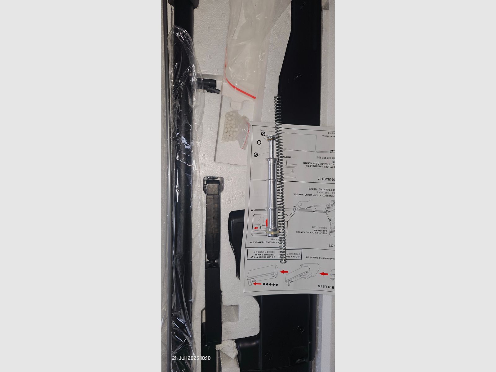 Well MB 01 Airsoft Sniper 6mm