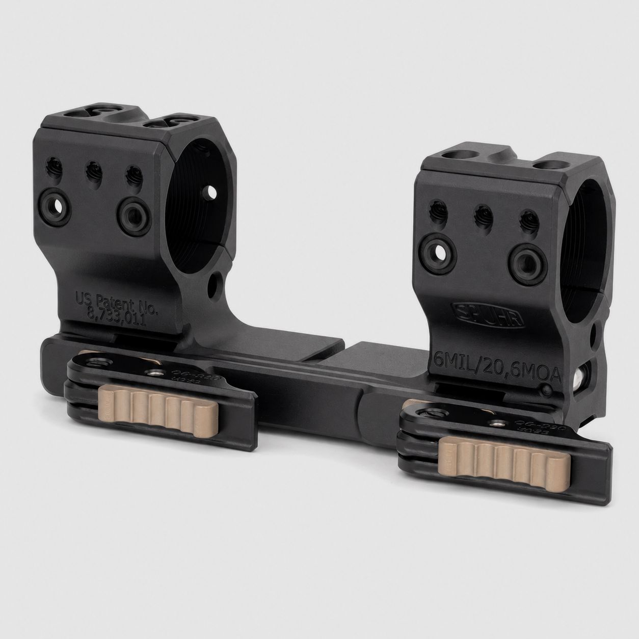 Spuhr Ø30 H38mm 20,6MOA QD Blockmontage