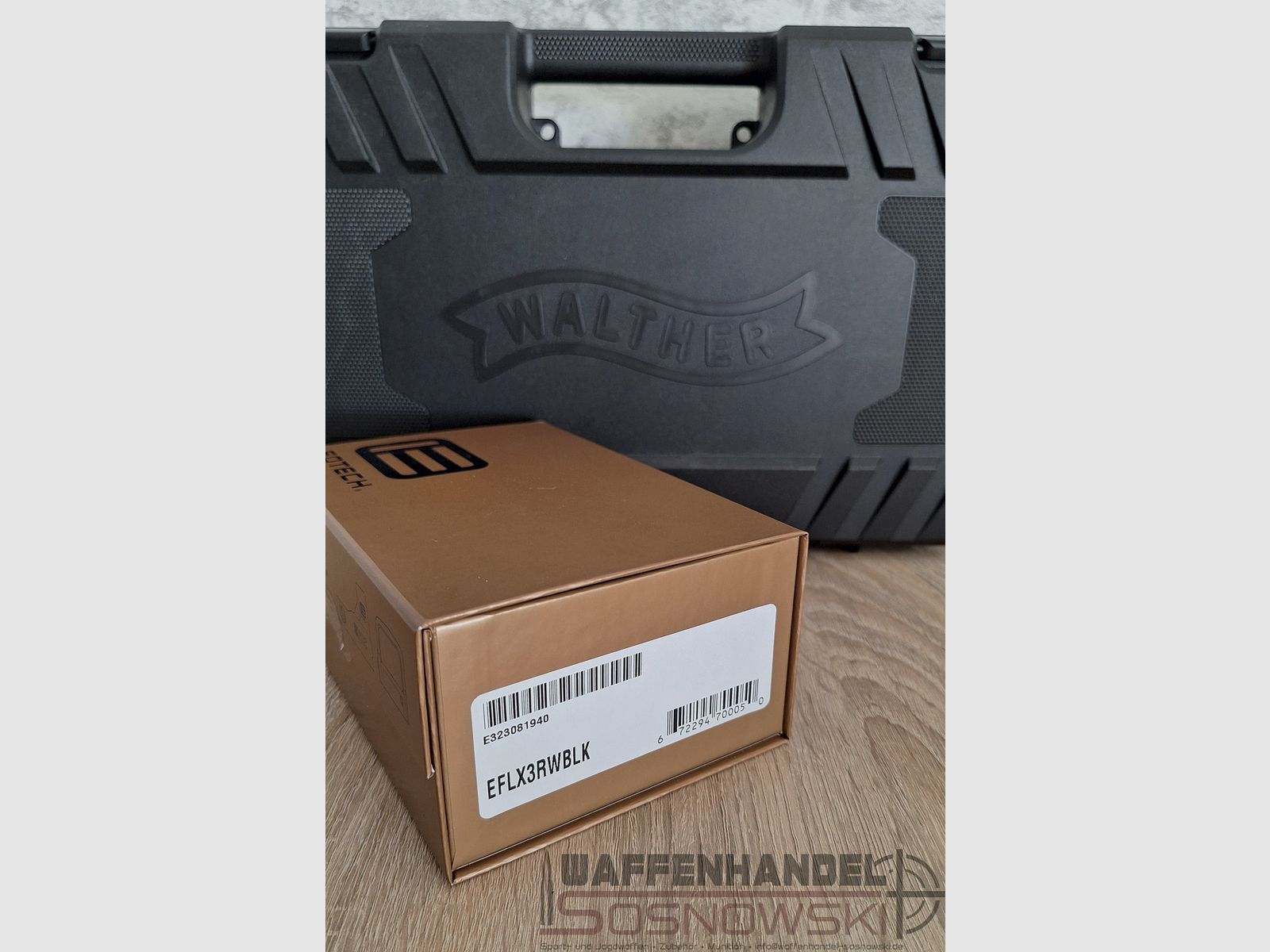 Walther PDP F-Series OR 4" 9mm Luger & EOTech EFLX Mini Reflex Sight