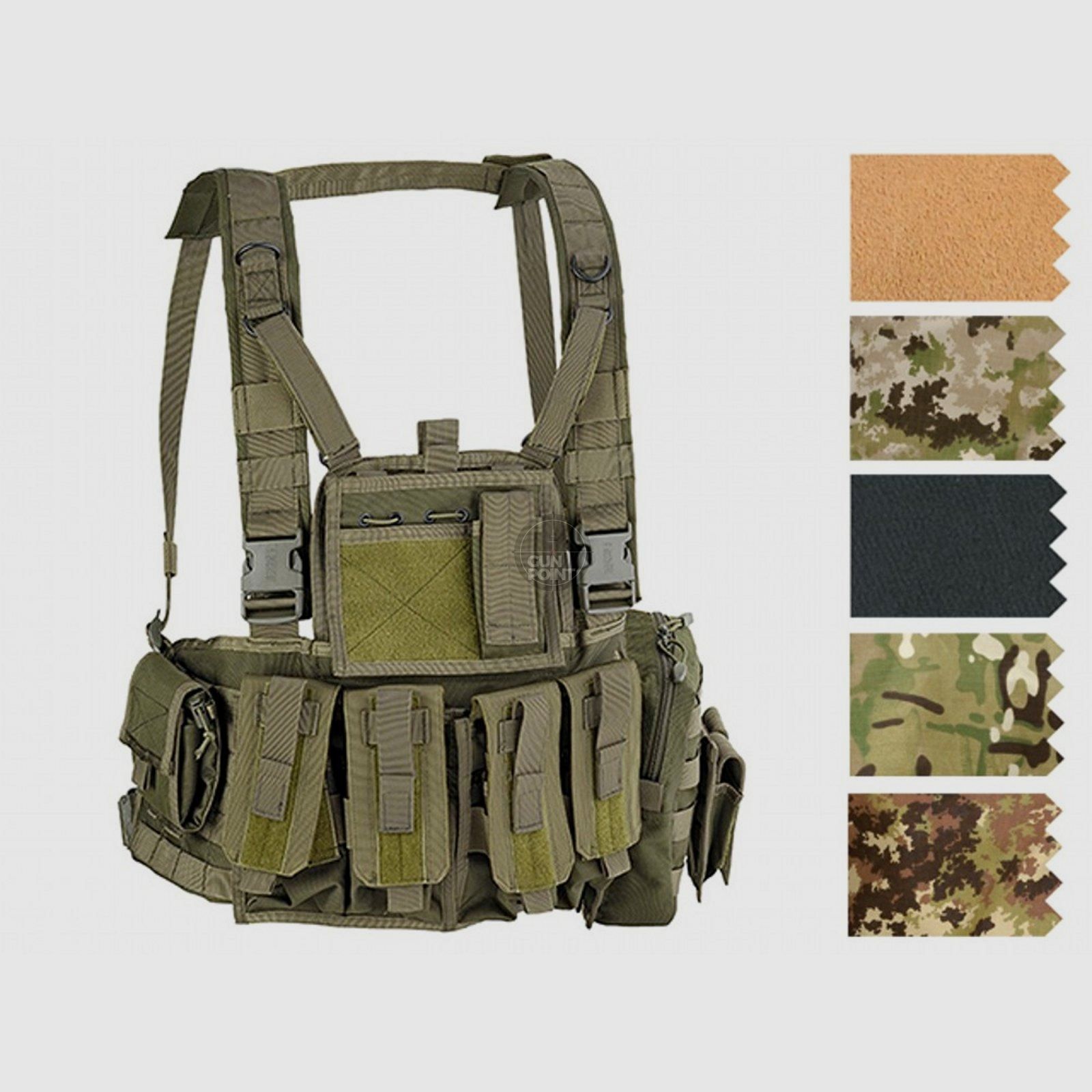 Defcon 5 Molle Recon Chest Rig OD Green
