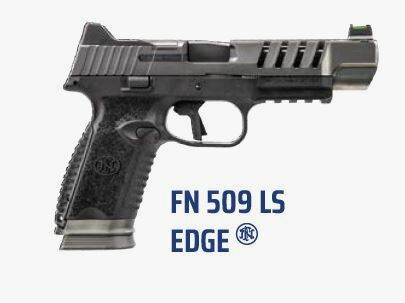 FN 509 LS EDGE NMS BLK/ GRY 3X17 9mm Luger semi-automatic pistol available immediately +20€ nationwide shipping