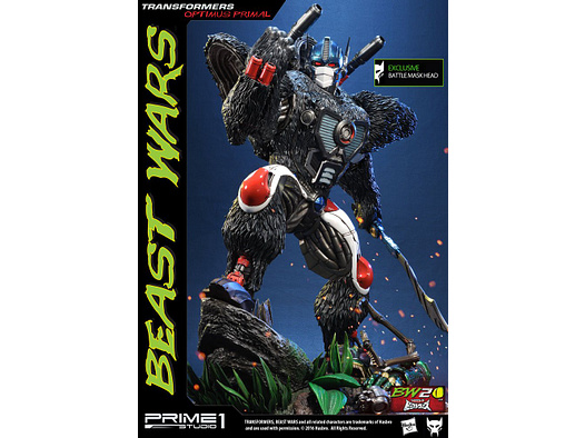 Transformers Beast Wars 1/3 Statuen Optimus Primal & Optimus Primal Exclusive 63 cm Sortiment (3) | 42944