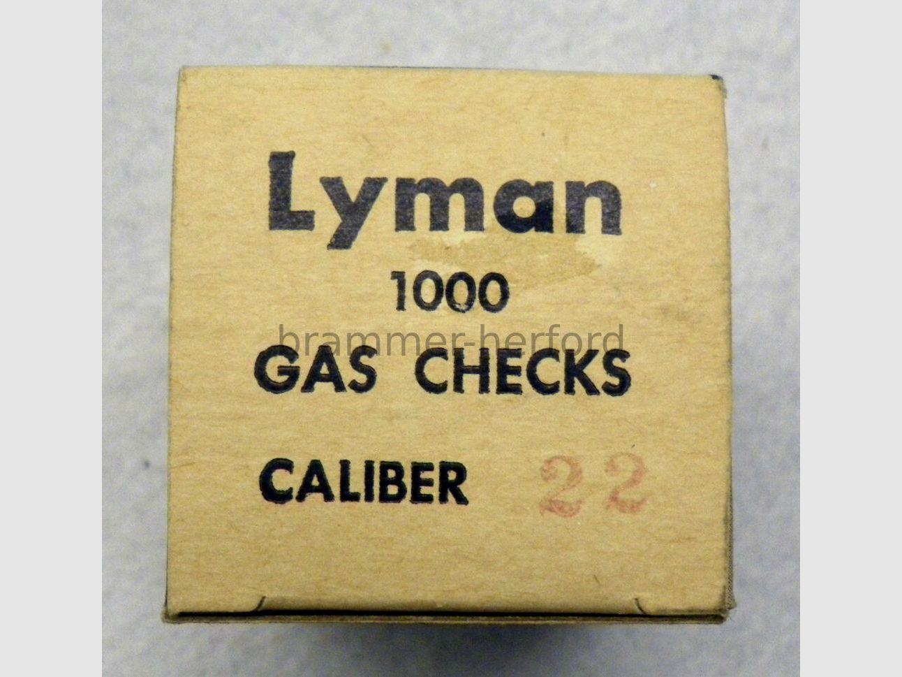 Lyman Gas Checks