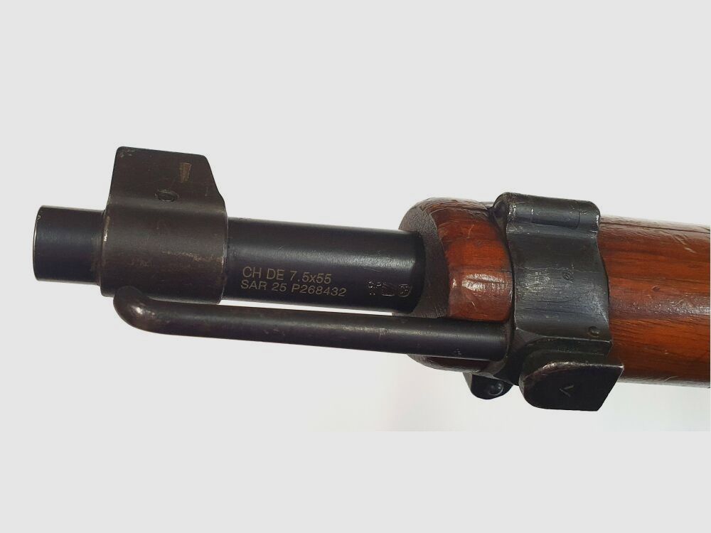 Waffenfabrik Bern Repetierbüchse Waffenfabrik Bern Schweizer K31 Kaliber 7,5x55swiss komplett nummerngleich + Privat