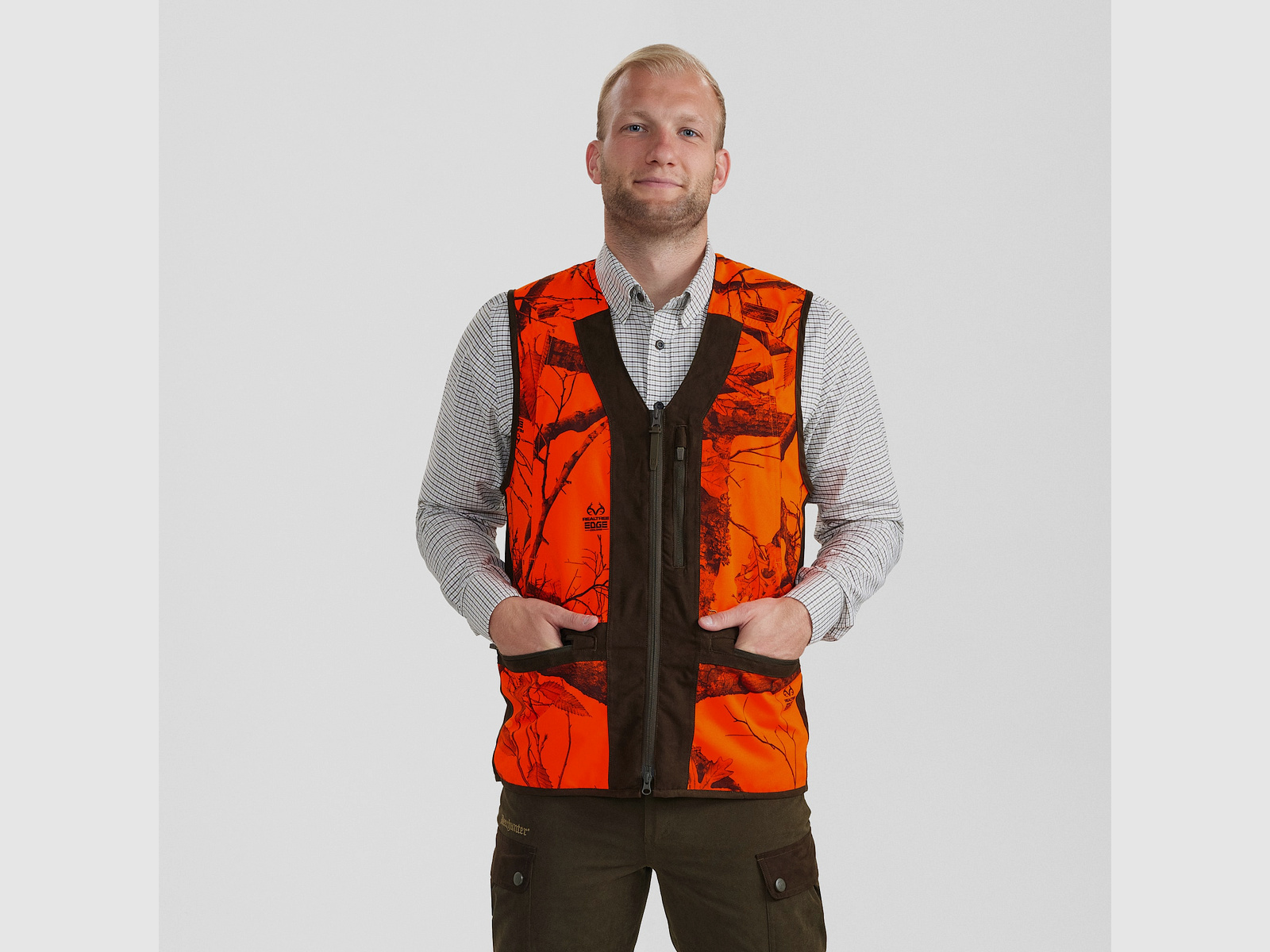 Deerhunter Eagle Waistcoat Male REALTREE EDGE® ORANGE 3XL