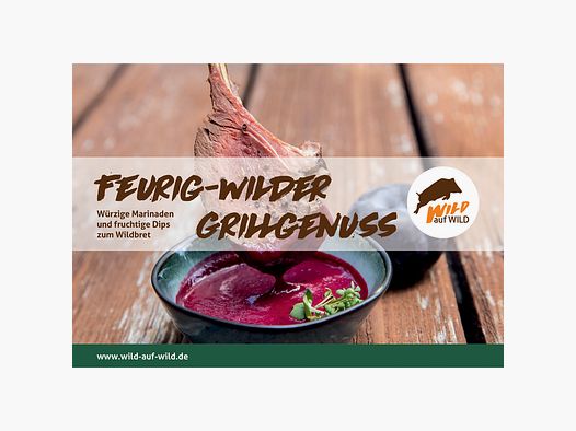 Brochure de recettes "Délice sauvage épicé au grill - Marinades & Dips"