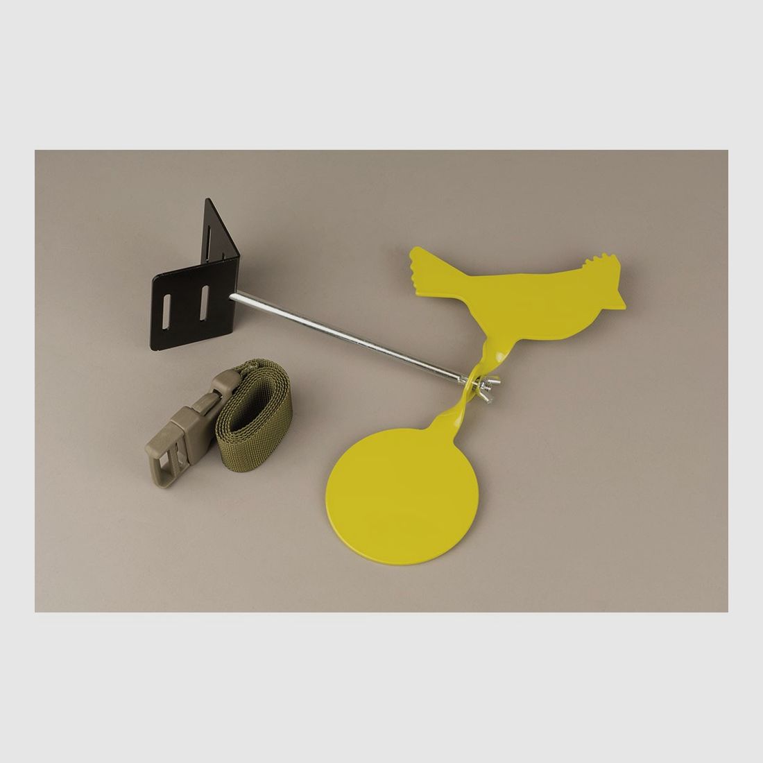 Double rotating target with carrying strap, image 2 of 2