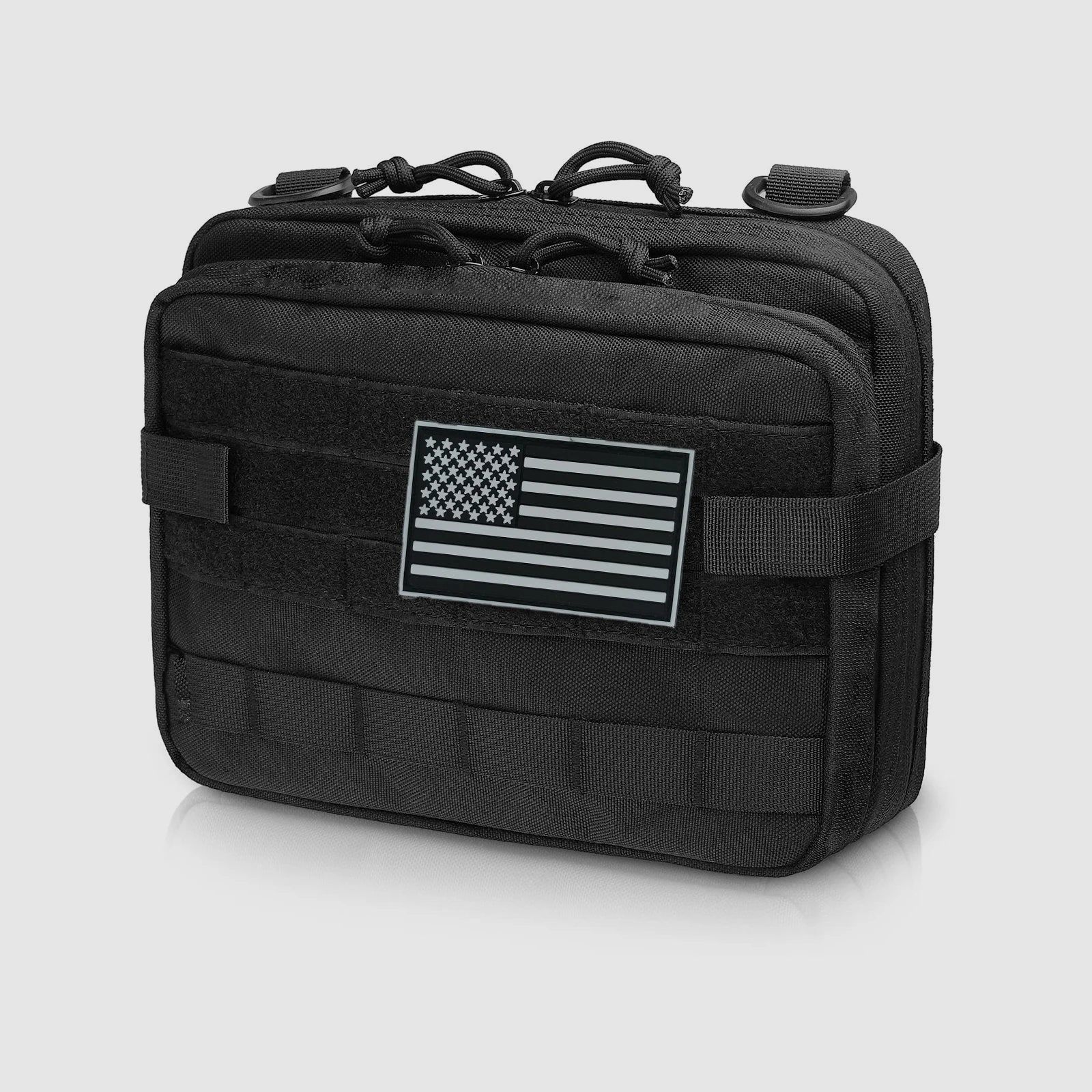 Taktische Admin-Tasche – MOLLE-kompatibel, doppellagig & mit großer Kapazität