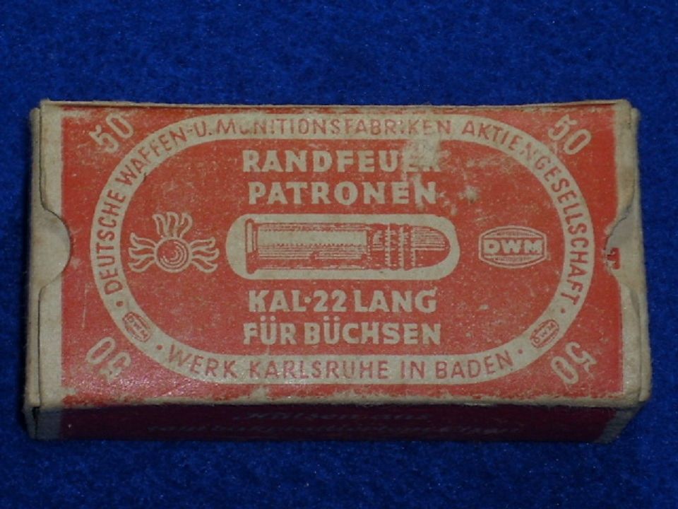 Cal.22 long DWM / Karlsruhe